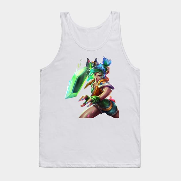 Arcade Riven Tank Top by Genessis